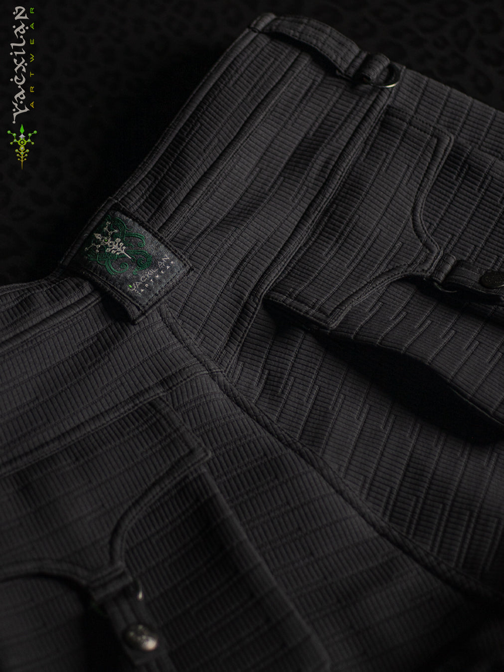 Corsaire Men / Punk Baggy Pockets High Tech - DARK ASH DRAGONS